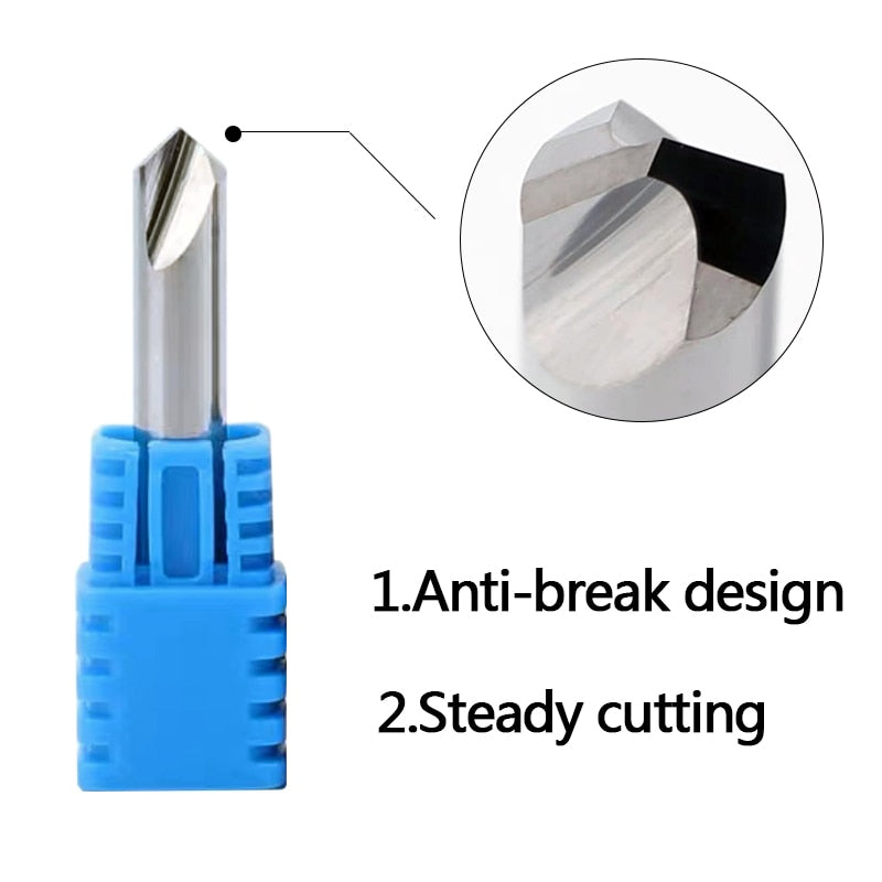 Carbide Dimple Cutter 90° 95° 100° 105° for Manual Laser Key Duplicators