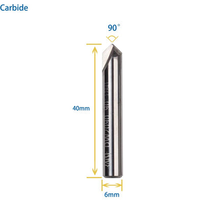 Carbide Dimple Cutter 90° 95° 100° 105° for Manual Laser Key Duplicators