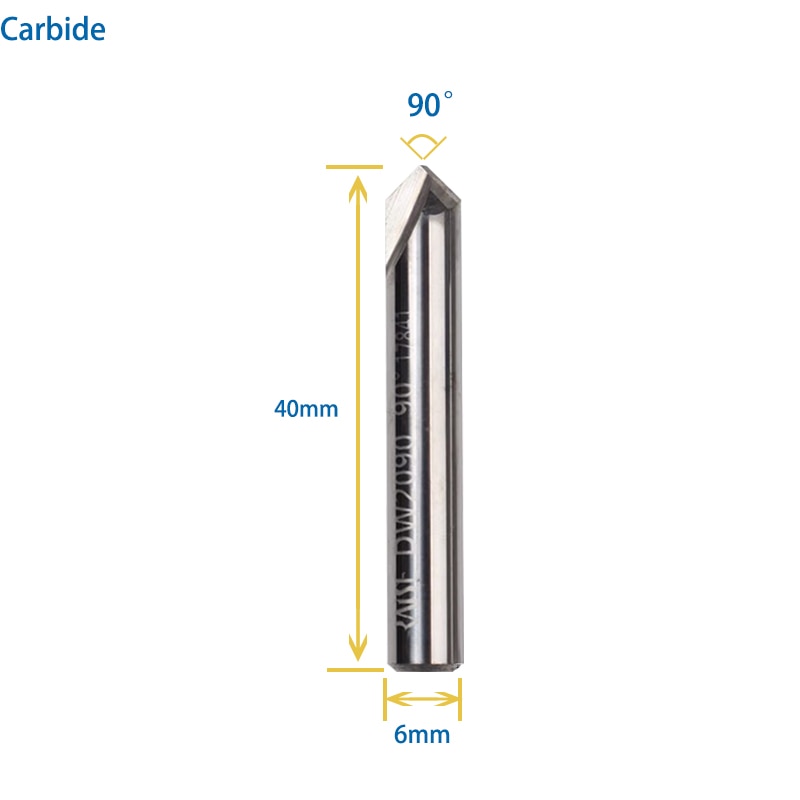 Carbide Dimple Cutter 90° 95° 100° on Vertical Key cutting Machine