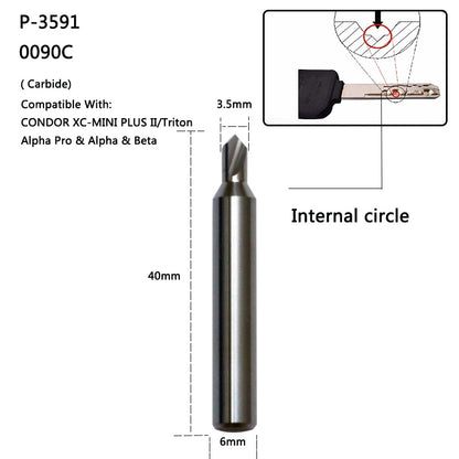 1.5mm 2.0mm 2.5mm Cutter and Probe for Miralce A7 A9 SEC-E9 Condor Alpha Beta