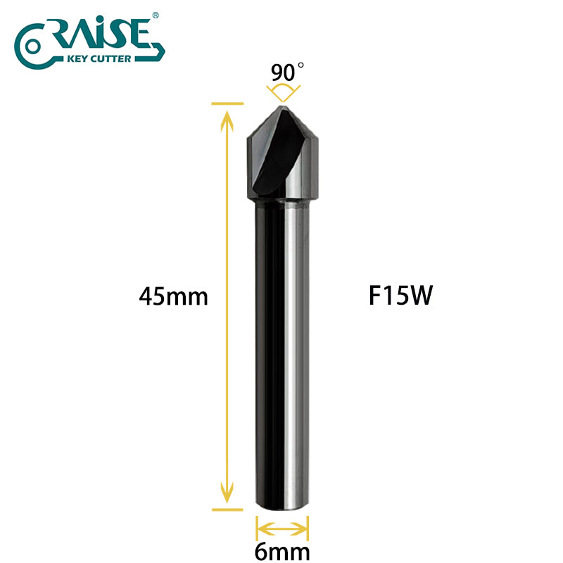 RAISE Carbide Cutter F15W T15W Compatible with SILCA Matrix Key Cutting Machines
