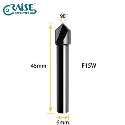 RAISE Carbide Cutter F15W T15W Compatible with SILCA Matrix Key Cutting Machines