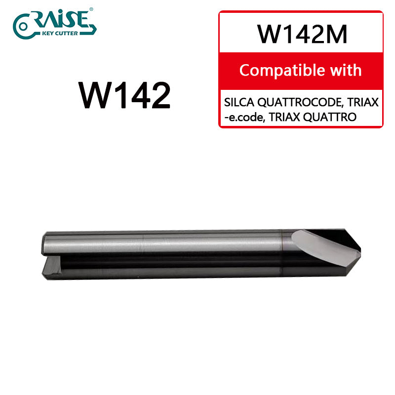 RAISE Milling Cutter W142M Compatible with SILCA W142 SILCA TRIAX QUATTRO QUATTROCODE Key Cutting Machine