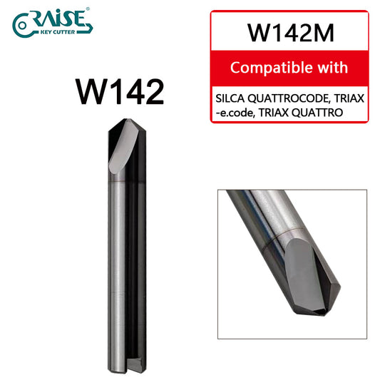 RAISE Milling Cutter W142M Compatible with SILCA W142 SILCA TRIAX QUATTRO QUATTROCODE Key Cutting Machine