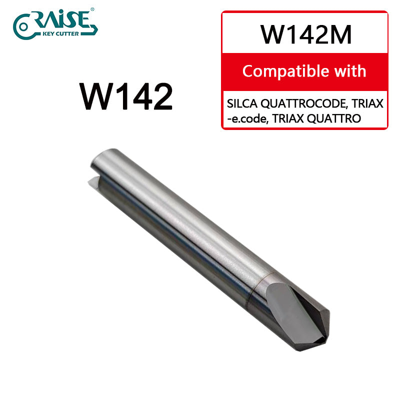 RAISE Milling Cutter W142M Compatible with SILCA W142 SILCA TRIAX QUATTRO QUATTROCODE Key Cutting Machine