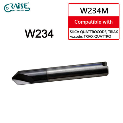 RAISE Cutter W234M Compatible with SILCA W234 SILCA TRIAX QUATTRO QUATTROOCODE Key Cutting Machine