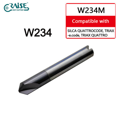 RAISE Cutter W234M Compatible with SILCA W234 SILCA TRIAX QUATTRO QUATTROOCODE Key Cutting Machine