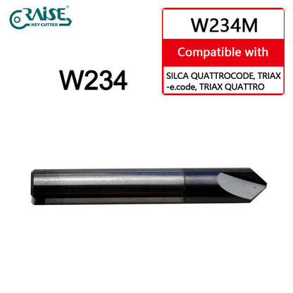 RAISE Cutter W234M Compatible with SILCA W234 SILCA TRIAX QUATTRO QUATTROOCODE Key Cutting Machine