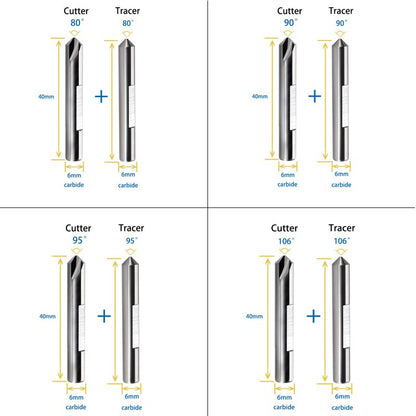 High Security Carbide Dimple Tracer Point for Key Machine