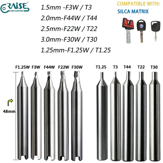 SILCA Matrix Key Cutter F3  F44 F22 F30 Replacement Locksmith Tools