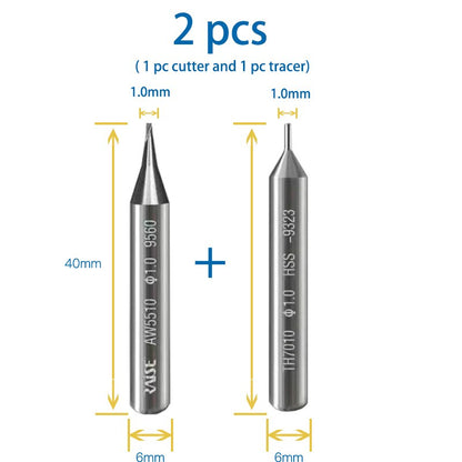 1.0mm end mill cutter