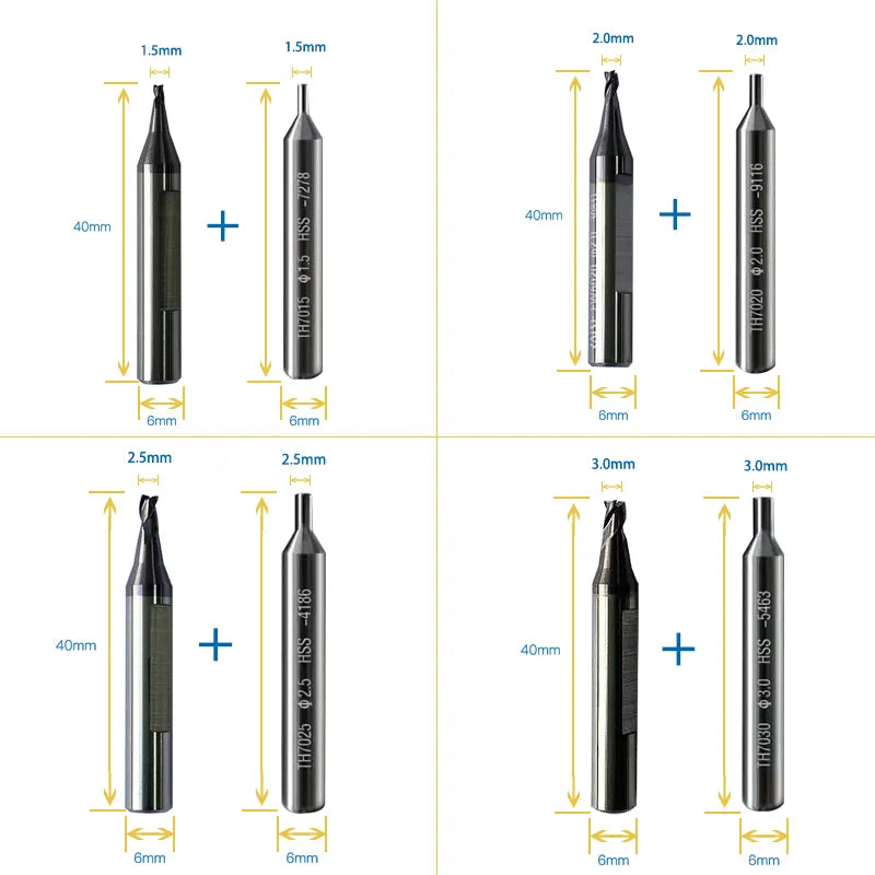 Key Cutter Carbide Milling Cutters to Cut Nickel Copper keys on SILCA JMA KEYLINE Key Machine Locksmith Tools