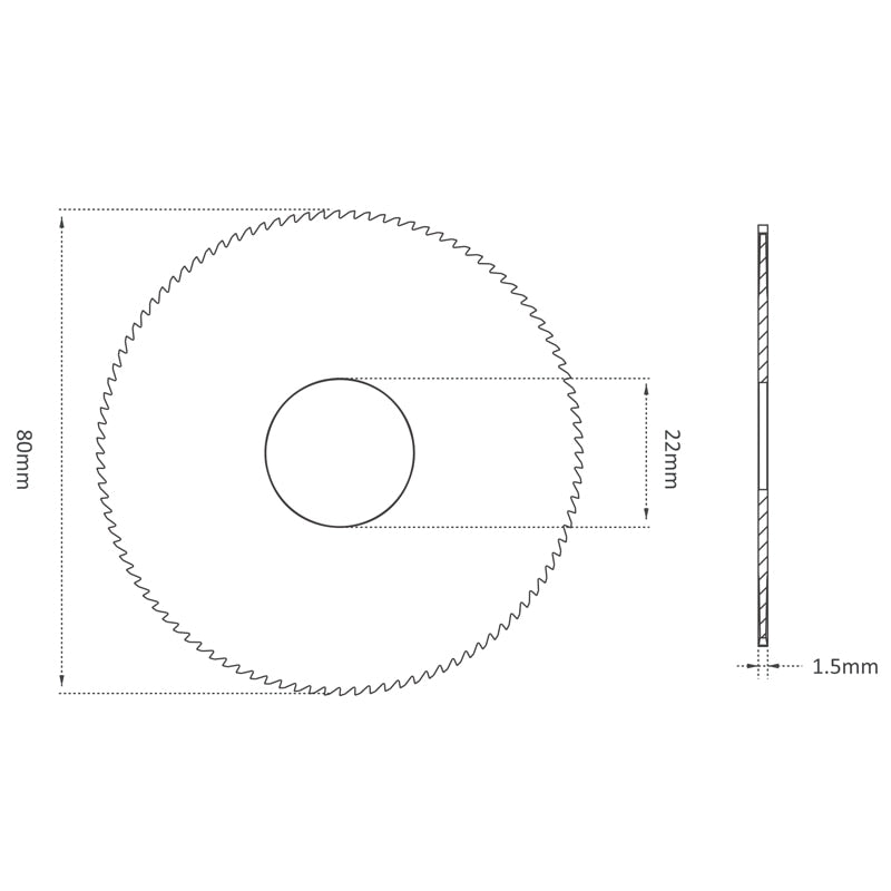 SILCA Omnia DUO SG1 SG1W 80x1.5x22 Cutter Compatible with Fastbit2 OPERA TARGA TECHNICA KEYLINE BIANCHI 202