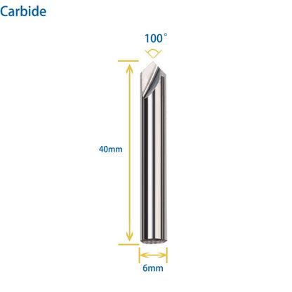 Carbide Dimple Cutter 90° 95° 100° 105° for Manual Laser Key Duplicators