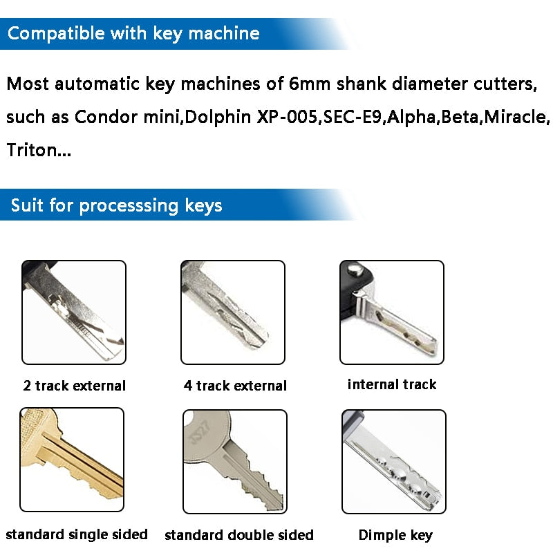 1.5mm 2.0mm 2.5mm Cutter and Probe for Miralce A7 A9 SEC-E9 Condor Alpha Beta