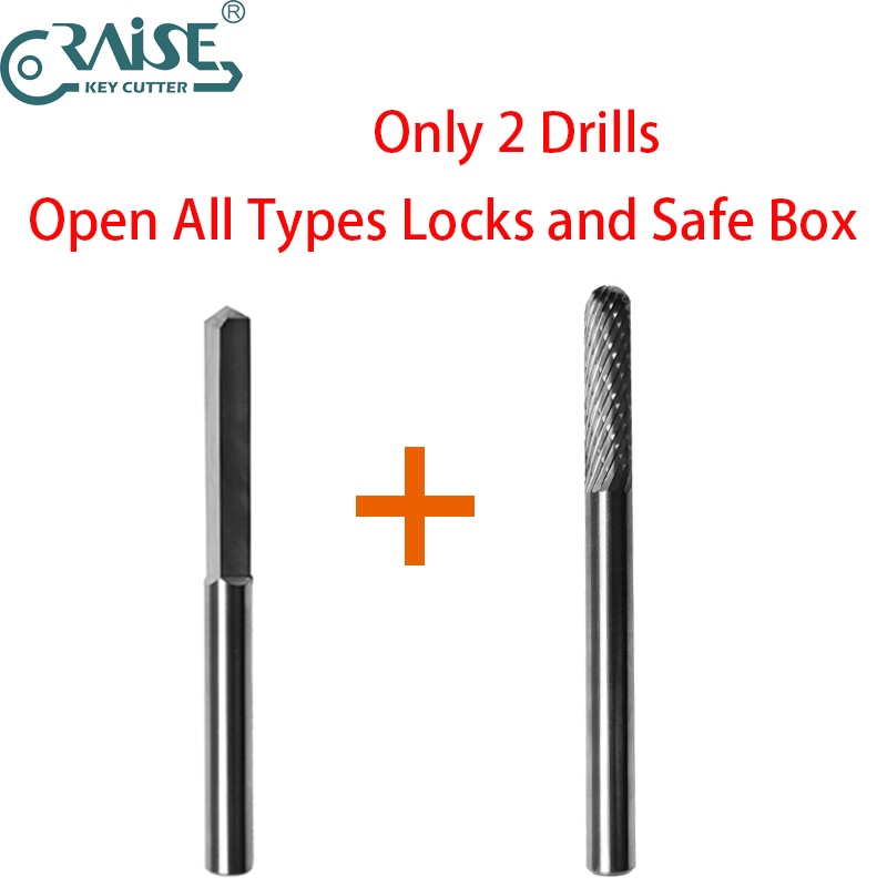 Drill Bits to Open Lock Cylinders