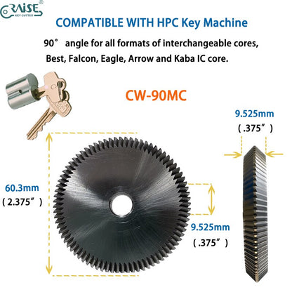 hpc cutter wheel cw-90mc