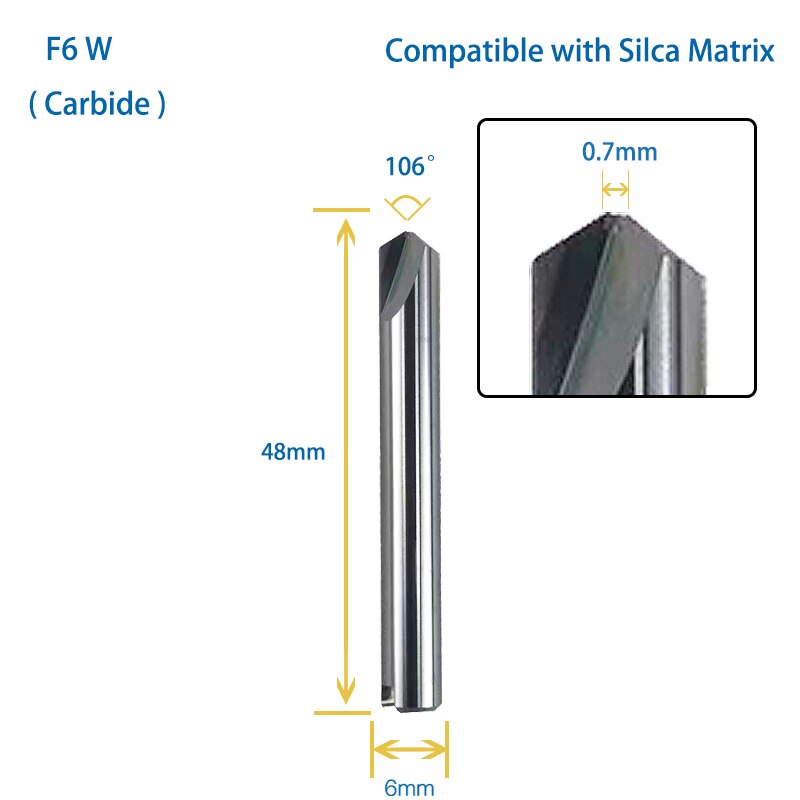 90° 95° 100° 105° F1W F20W F6W Dimple Cutter Compatible With SILCA Keyline JMA