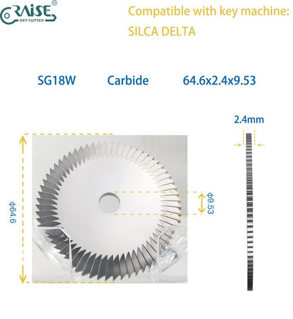 silca mortice slotter cutter sg18