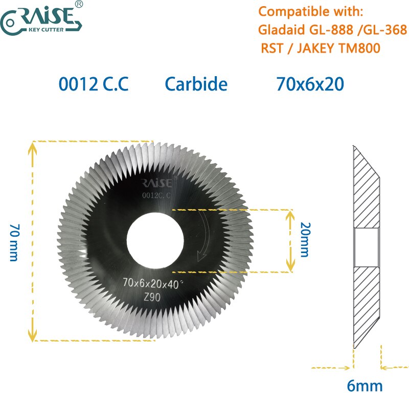 0012c.c galdaid 888 cutter