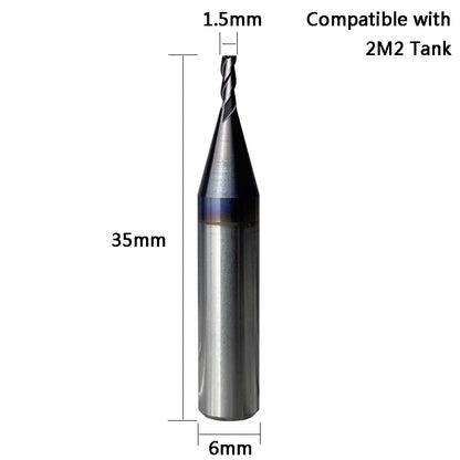 2M2 Tank Milling Cutter and Probe Compatible with 2M2 Tank Automatic Key Cutting Machine