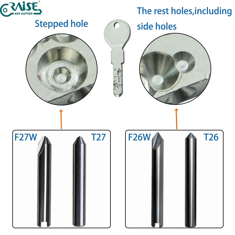 F26 T26 For Keso Key Compatible WIth SILCA Matrix Key Machine