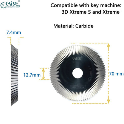 3D Xtreme carbide Cutter 