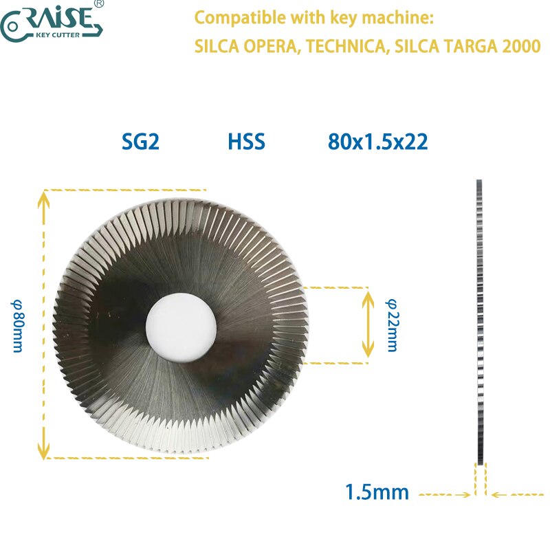 silca technica cutter