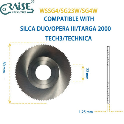 silca duo opera cutter