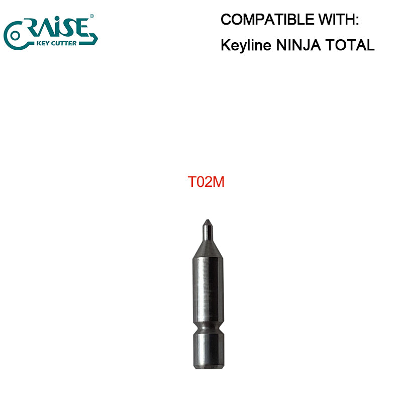 RAISE Carbide Tracer T01 T02 T00 T08 T10 Compatible with KEYLINE NINJA TOTAL VORTEX KEYLINE GYMKANA Key Cutting Machine