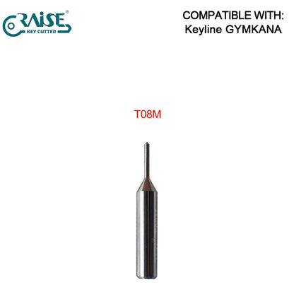 RAISE Carbide Tracer T01 T02 T00 T08 T10 Compatible with KEYLINE NINJA TOTAL VORTEX KEYLINE GYMKANA Key Cutting Machine