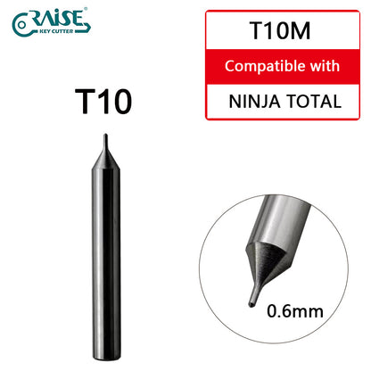 RAISE Tracer T10 Compatible with Keyline T10 KEYLINE NINJA TOTAL VORTEX Key Cutting Machine