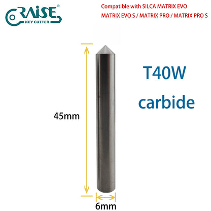RAISE Cutter F40W T40W compatible with SILCA MATRIX Key Cutting Machine