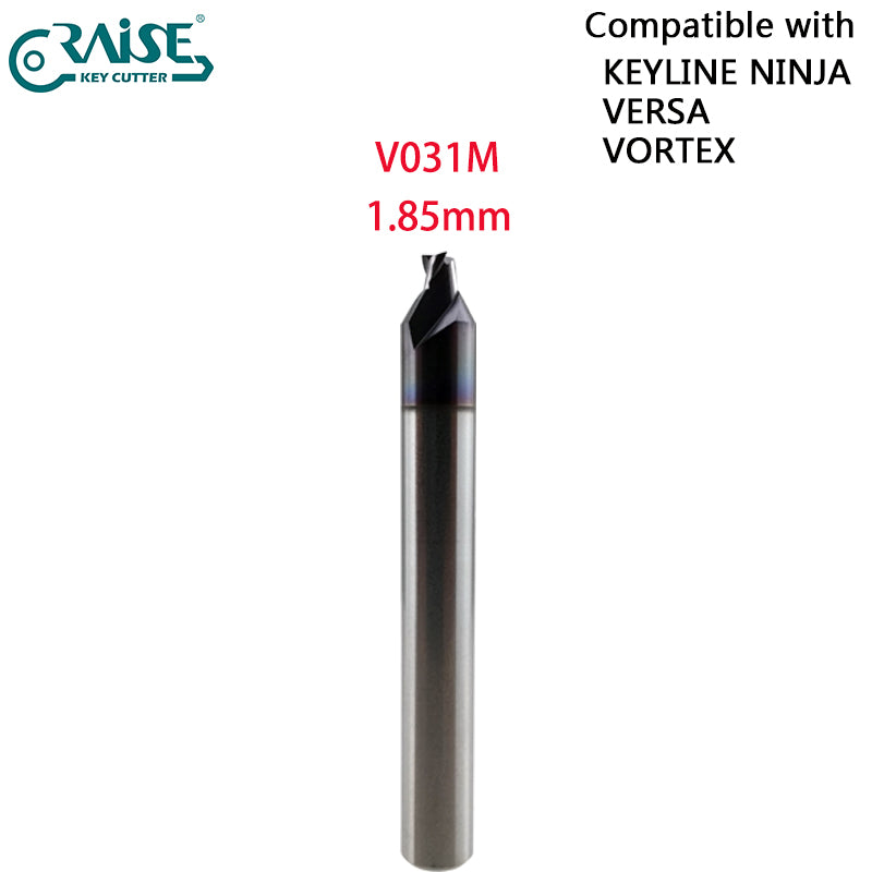 End Milling Cutter V012 V037 V003 V002 V020 V023 V031 V035 V043 V016 Compatible with Keyline NINJA VERSA VORTEX Key Cutting Machine