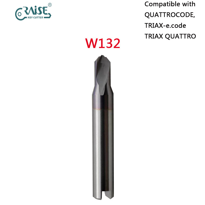 RAISE Milling Cutter W132 Compatible with SILCA W132 SILCA TRIAX QUATTRO TRIAX E.CODE Key Cutting Machine