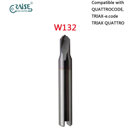 RAISE Milling Cutter W132 Compatible with SILCA W132 SILCA TRIAX QUATTRO TRIAX E.CODE Key Cutting Machine