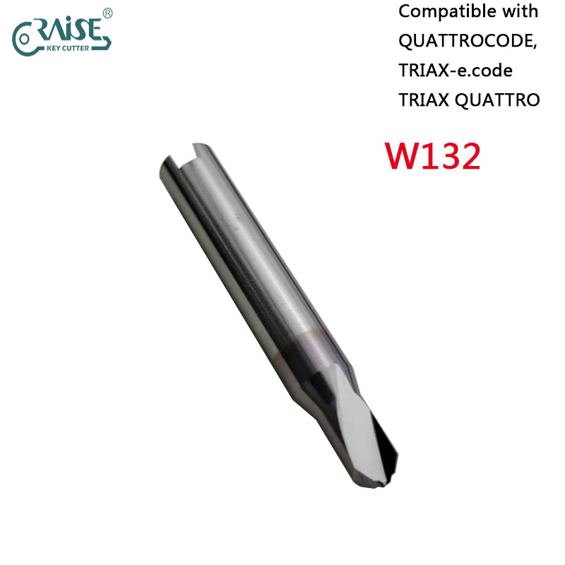 RAISE Milling Cutter W132 Compatible with SILCA W132 SILCA TRIAX QUATTRO TRIAX E.CODE Key Cutting Machine