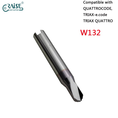 RAISE Milling Cutter W132 Compatible with SILCA W132 SILCA TRIAX QUATTRO TRIAX E.CODE Key Cutting Machine