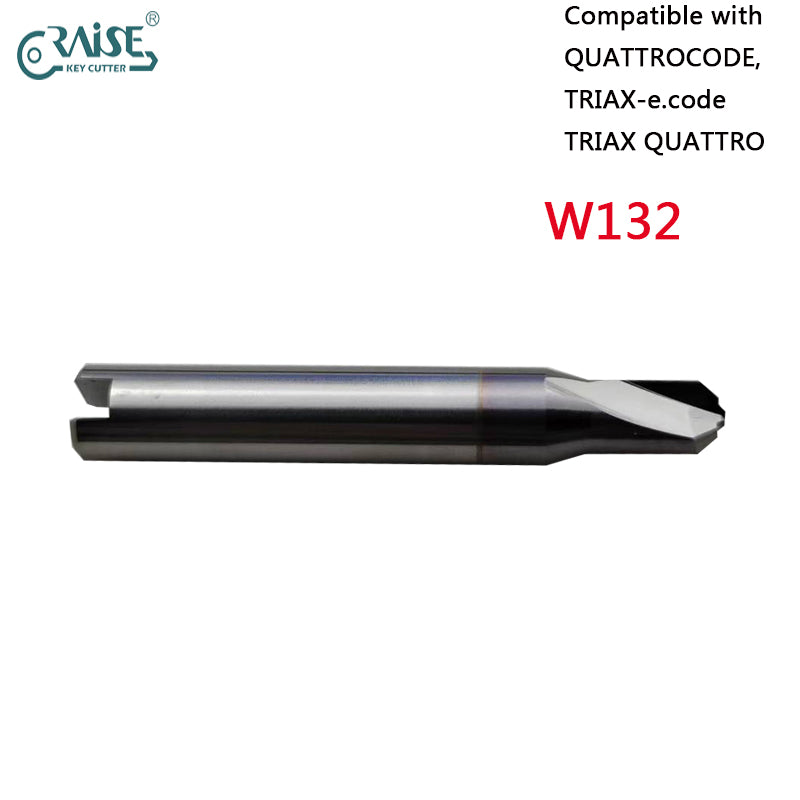 RAISE Milling Cutter W132 Compatible with SILCA W132 SILCA TRIAX QUATTRO TRIAX E.CODE Key Cutting Machine