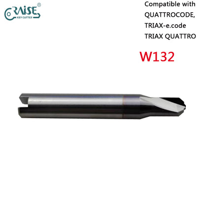 RAISE Milling Cutter W132 Compatible with SILCA W132 SILCA TRIAX QUATTRO TRIAX E.CODE Key Cutting Machine