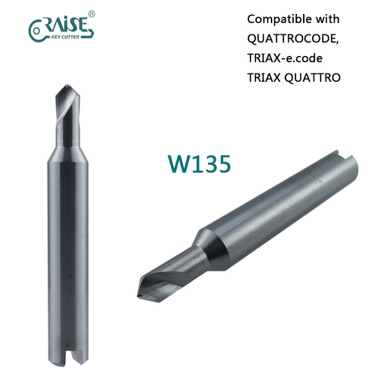 RAISE Milling Cutter W135M Compatible with SILCA W135 SILCA TRIAX QUATTRO QUATTROCODE Key Cutting Machine