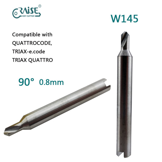 RAISE Milling Cutter W145M Compatible with SILCA W145 SILCA TRIAX QUATTRO QUATTROCODE Key Cutting Machine