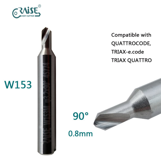 RAISE Milling Cutter W153M Compatible with SILCA W153 SILCA TRIAX QUATTRO QUATTROCODE Key Cutting Machine