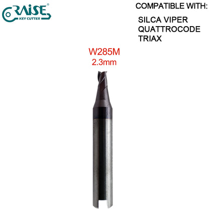 End Milling Cutter W114 W101 W129 W112 W302 W252 W326 W305 W285 W281 W268 W219 W134 SILCA QUATTROCODE TRIAX-e.code TRIAX QUATTRO SILCA VIPER Key Cutting Machine