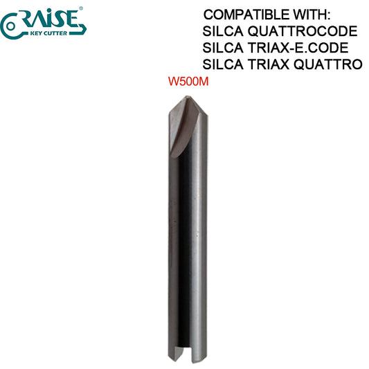 RAISE Milling Cutter W500M Compatible with SILCA W500 SILCA TRIAX QUATTRO QUATTROCODE Key Cutting Machine