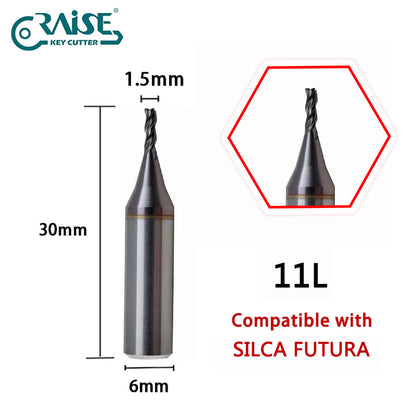 Futura Cutter 01L 02L 03L 04L 05L 06L 08L 11L 12L Compatible with SILCA FUTURA Key Cutting Machine