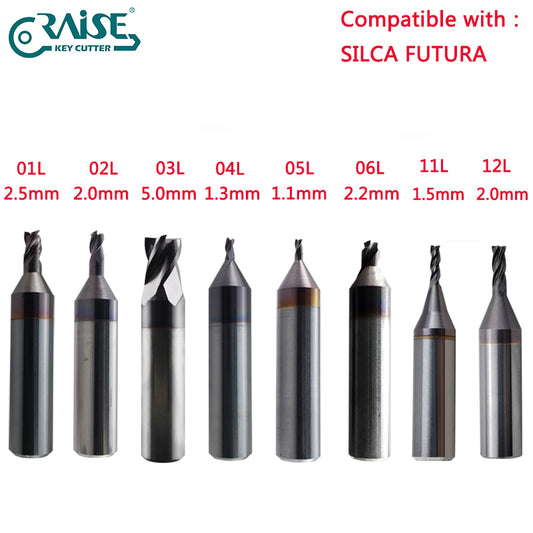 Futura Cutter 01L 02L 03L 04L 05L 06L 08L 11L 12L Compatible with SILCA FUTURA Key Cutting Machine