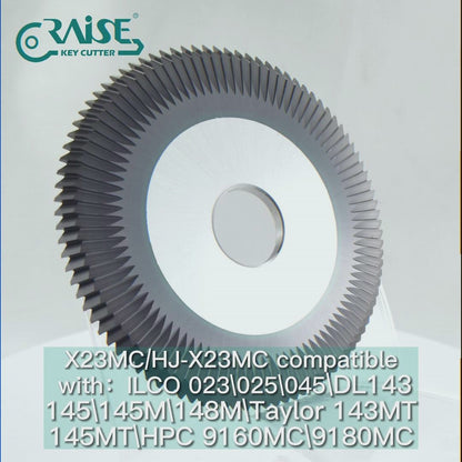 X23MC Milling Cutter Blade Compatible With ILCO 045HD Key Machine