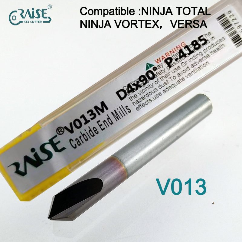 RAISE Milling Cutter V013 Compatible with KEYLINE V013 KEYLINE NINJA TOTAL NINJA VORTEX VERSA Key Duplicating Machine