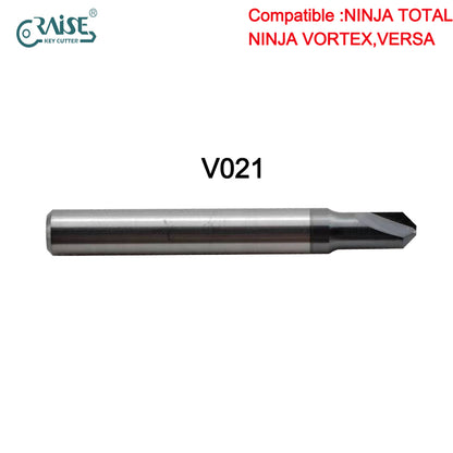 RAISE Milling Cutter V021 Compatible with KEYLINE V021 KEYLINE NINJA TOTAL NINJA VORTEX VERSA Key Duplicating Machine